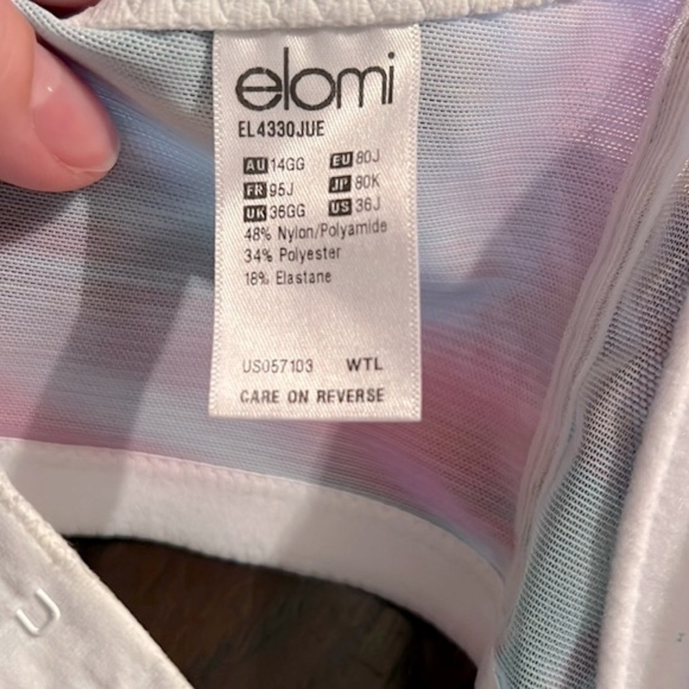 Elomi Kelly Convertible Plunge Bra in 36J - Picture 4 of 5
